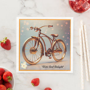 "Vintage Vibes" Paper Dinner Napkins