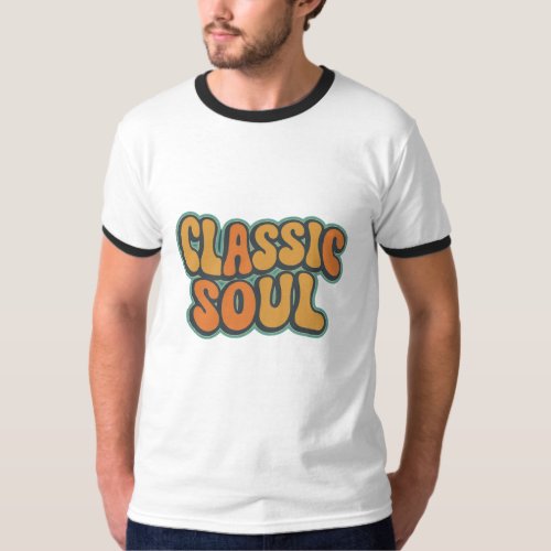Vintage Vibes Ringer Tee Classic Soul T_Shirt