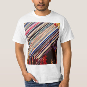 Vintage Vibes: Vinyl Record Collection Men's T-Shi T-Shirt