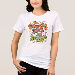 Vintage Vibes Women's T-shirt - In Diversity Tri-Blend Shirt