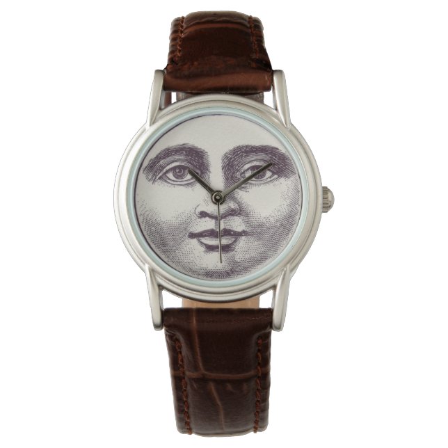 Vintage Victoria Era "Moon Face" Watch (Front)