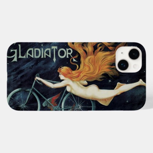 Vintage Victorian Art Nouveau Gladiator Cycles Case_Mate iPhone 14 Plus Case