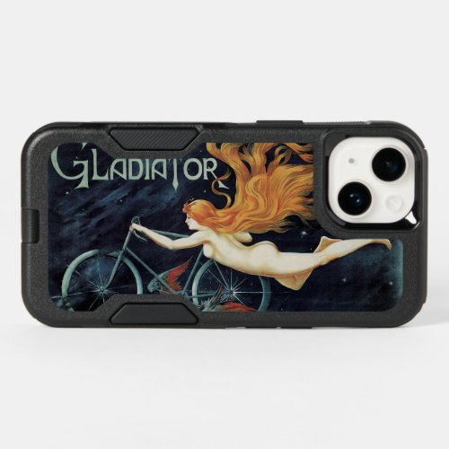 Vintage Victorian Art Nouveau Gladiator Cycles OtterBox iPhone 14 Case