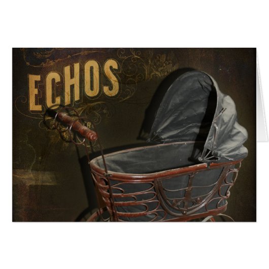 Vintage Victorian Baby Buggy Carriage (Front Horizontal)