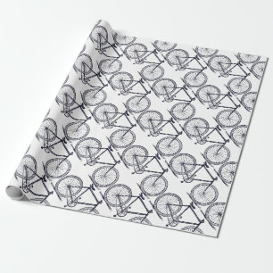 Vintage/Victorian Bicycle Wrapping Paper