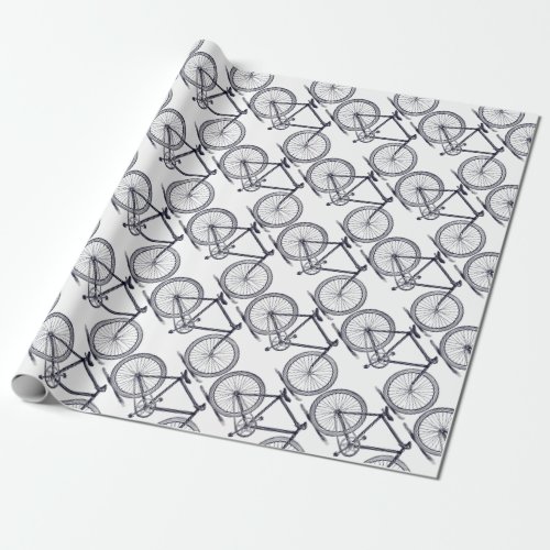 VintageVictorian Bicycle Wrapping Paper