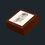 Vintage Victorian Bride with Bible Harrison Fisher Keepsake Box<br><div class="desc">Vintage illustration Victorian wedding image with a profile of a bride in her wedding gown and veil holding a bible. Artist: Harrison Fisher. Titled The Bride.</div>