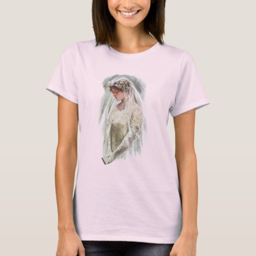 Vintage Victorian Bride with Bible Harrison Fisher T_Shirt