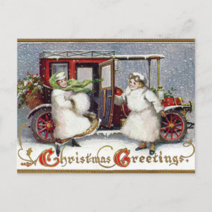 Vintage Victorian, c. 1912 Christmas Holiday Postcard