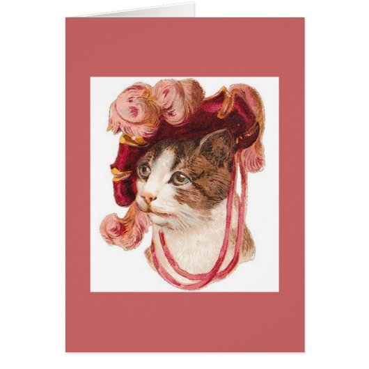 Vintage Victorian Cat Notes (Front)