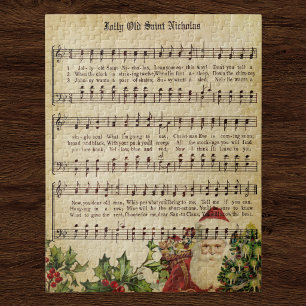 Vintage Victorian Christmas Jigsaw Puzzle