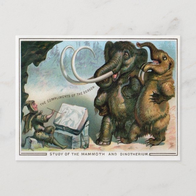 Vintage Victorian Christmas Postcard (Front)