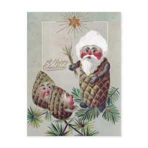 Vintage Victorian Christmas Postcard