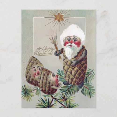 Vintage Victorian Christmas Postcard