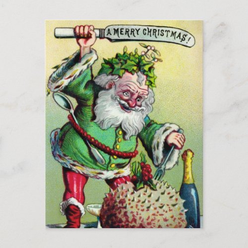 Vintage Victorian Christmas Postcard