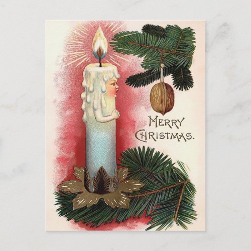 Vintage Victorian Christmas Postcard