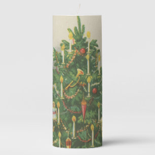 Vintage Victorian Christmas Tree Candles Pretty