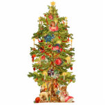 Vintage Victorian Christmas Tree Ornament at Zazzle