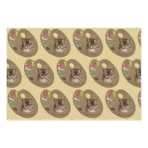 Vintage Victorian Cottagecore Christmas Cat Artist