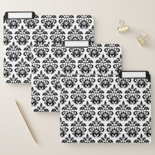 Vintage Victorian damask beautiful File Folder