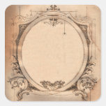 Vintage Victorian Dandy Chic customizable Label