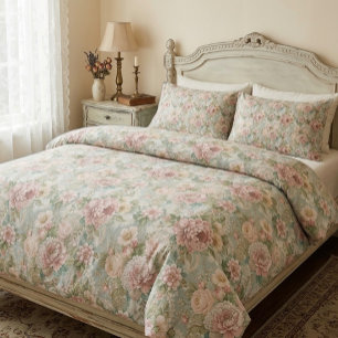 Vintage Victorian Duvet Cover