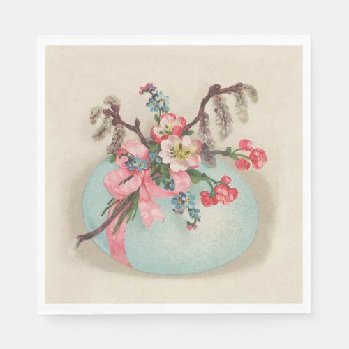 Vintage Victorian Easter Egg paper napkins