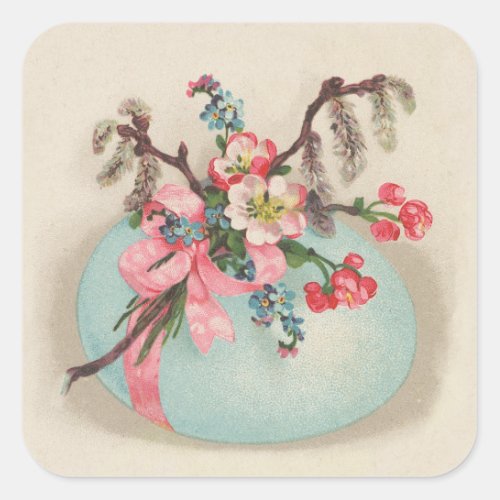 Vintage Victorian easter stickers