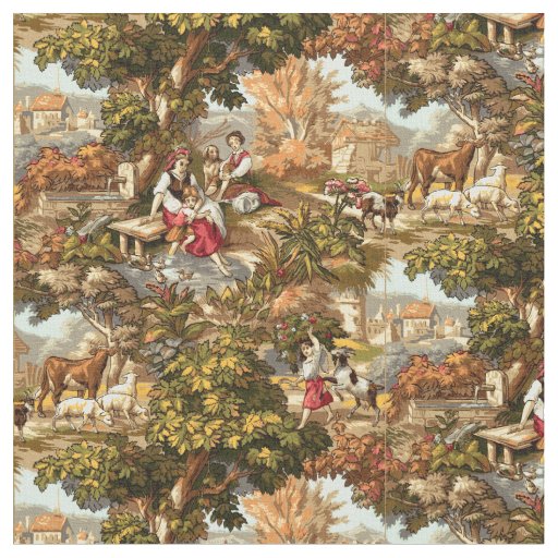 Pastoral fabric outlet