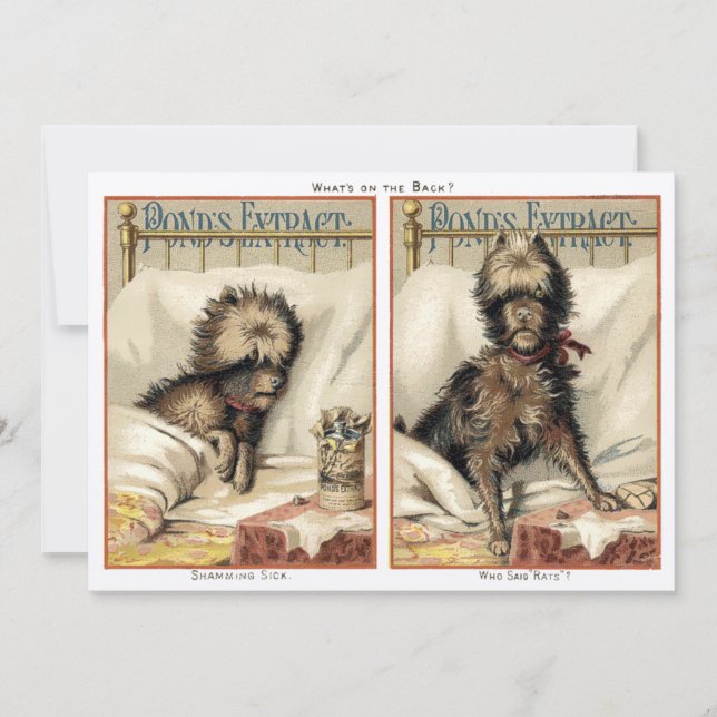 Vintage Victorian Era Drug Ad Template (Front)