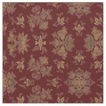 Vintage Victorian Era Egyptian Revival Pattern Fabric