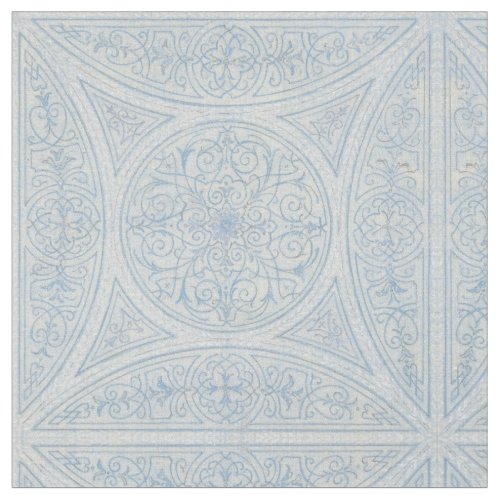 Vintage Victorian Era Filigree Pattern Fabric