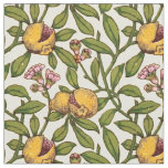 Vintage Victorian Era Pomegranate Pattern Fabric