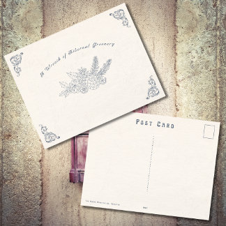 Vintage Victorian Era Winter Postcard