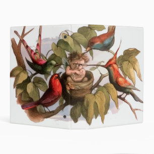 Vintage Victorian Fairy Art Richard Doyle Fairy Mini Binder