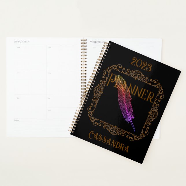 Vintage Victorian Fairytale Personalized Planner (Display)