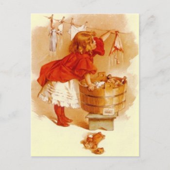 Vintage Victorian Ivory Soap Advertising Postcard by layooper at Zazzle