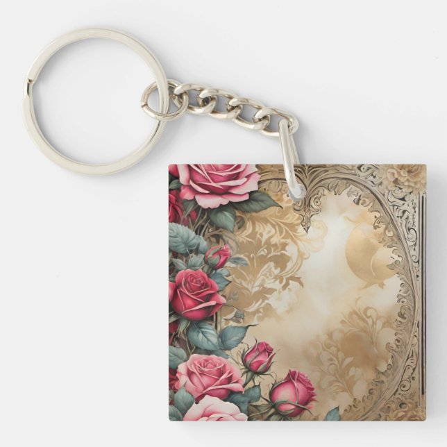 Vintage Victorian  Keychain (Front)