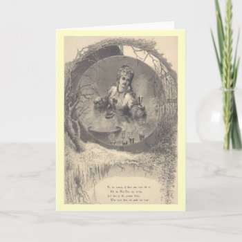 Vintage Victorian New Year's Card by ebhaynes at Zazzle