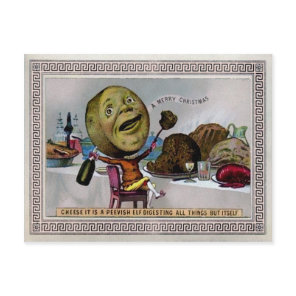 Vintage Victorian Odd Postcard