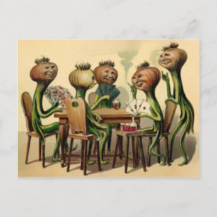 Vintage Victorian Onion Card Game