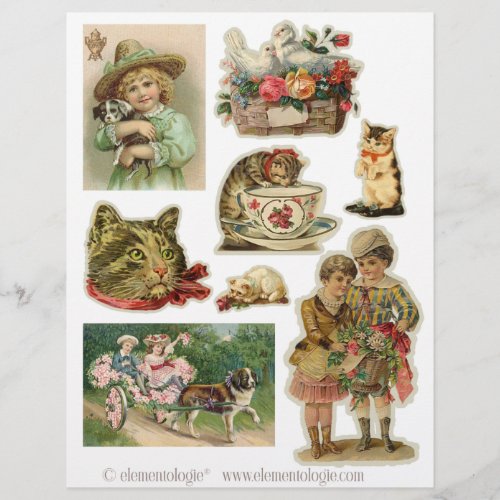 Vintage Victorian Scrap Embellishments_ No 40096