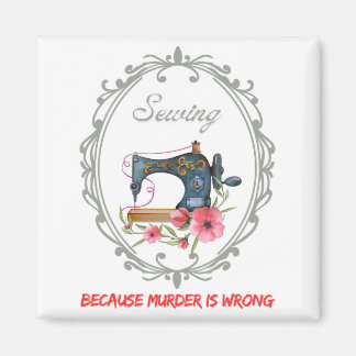 Vintage Victorian Sewing Magnet