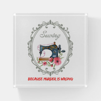 Vintage Victorian Sewing   Paperweight