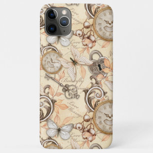 Vintage Victorian Shabby Chic Country Pattern iPhone 11 Pro Max Case