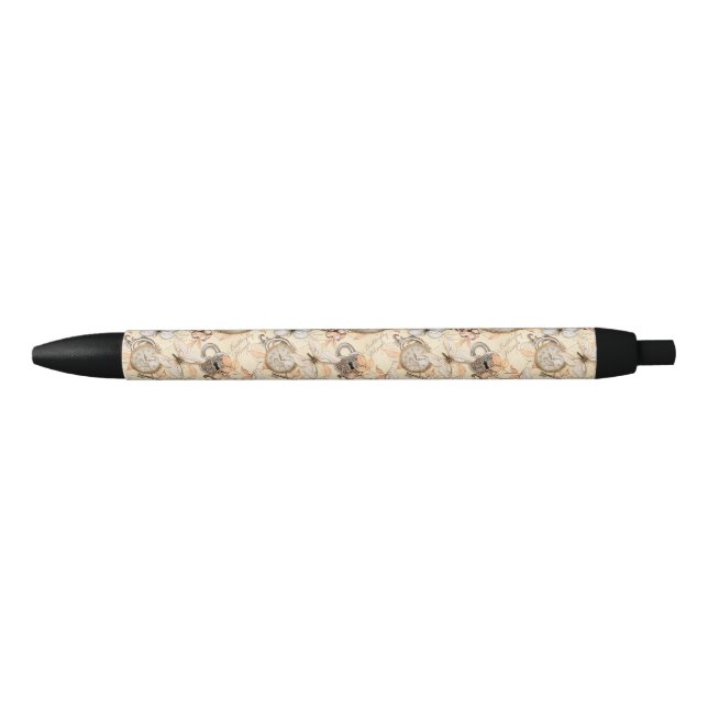 Vintage Victorian Shabby Chic Country Pattern Pen (Front)