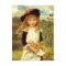 VINTAGE VICTORIAN THE DAFFODIL GIRL POSTCARD