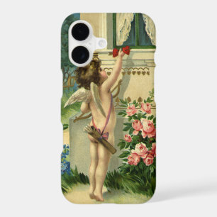 Vintage Victorian Valentine's Day, Angel Hearts iPhone 17 Case