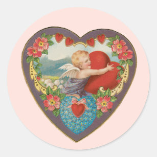 Victorian Valentine Heart Wall Sticker