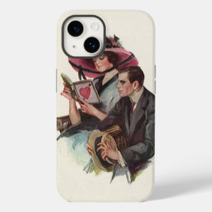 Vintage Victorian Valentine's Day Love and Romance Case-Mate iPhone 14 Case
